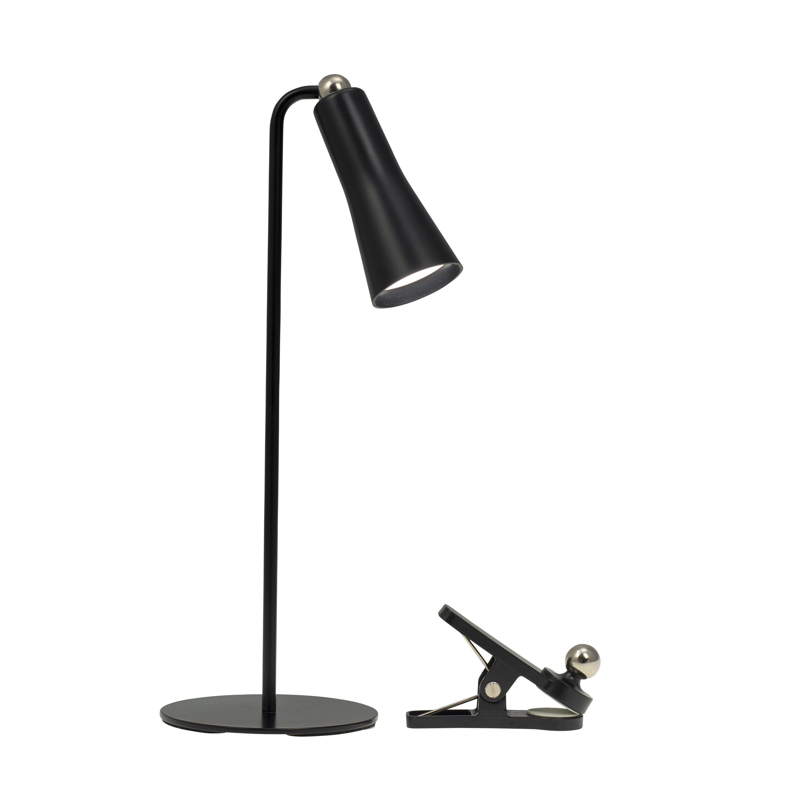 Dyberg Larsen 4 In One Rechargeable Table Lamp, Black