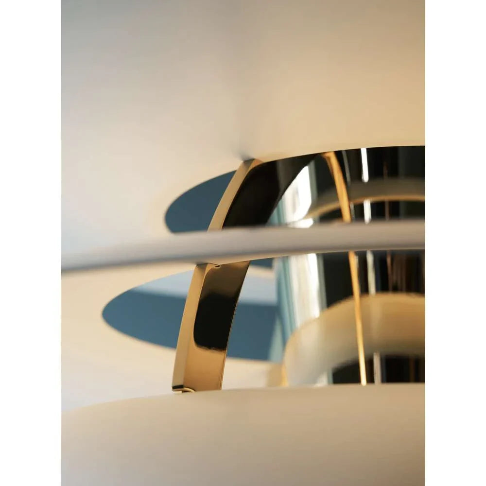 Louis Poulsen Ph Snowball Pendant, Soft White/Brass Metallised