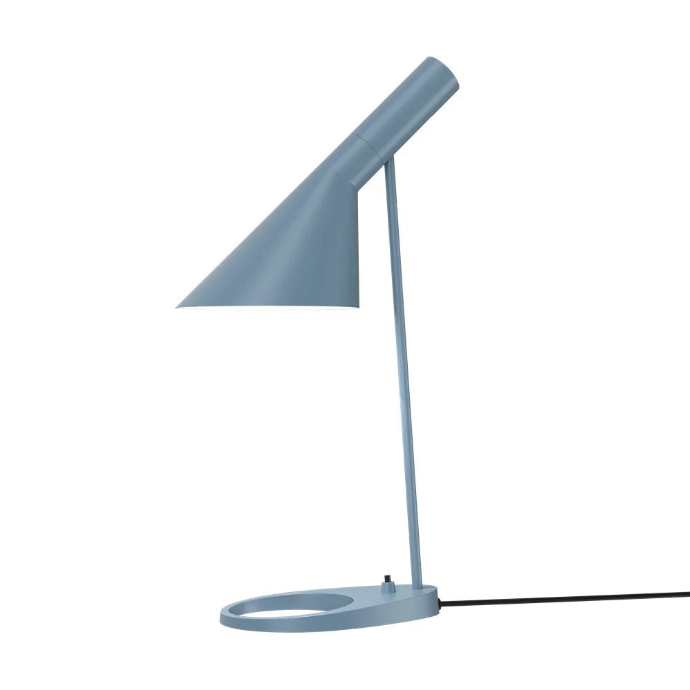 Louis Poulsen AJ Table Lamp, Dusty Blue