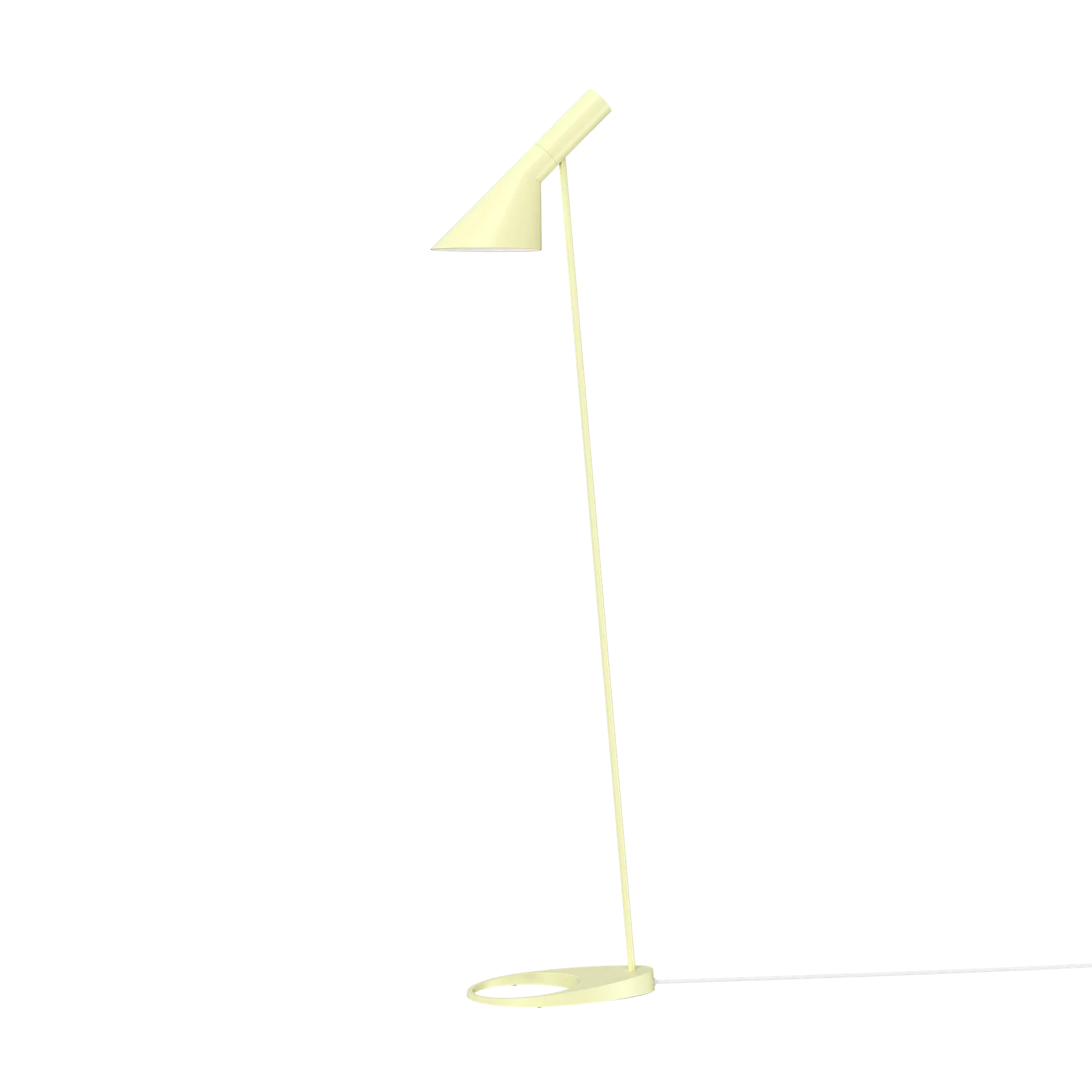 Louis Poulsen AJ Floor Lamp, Soft Lemon