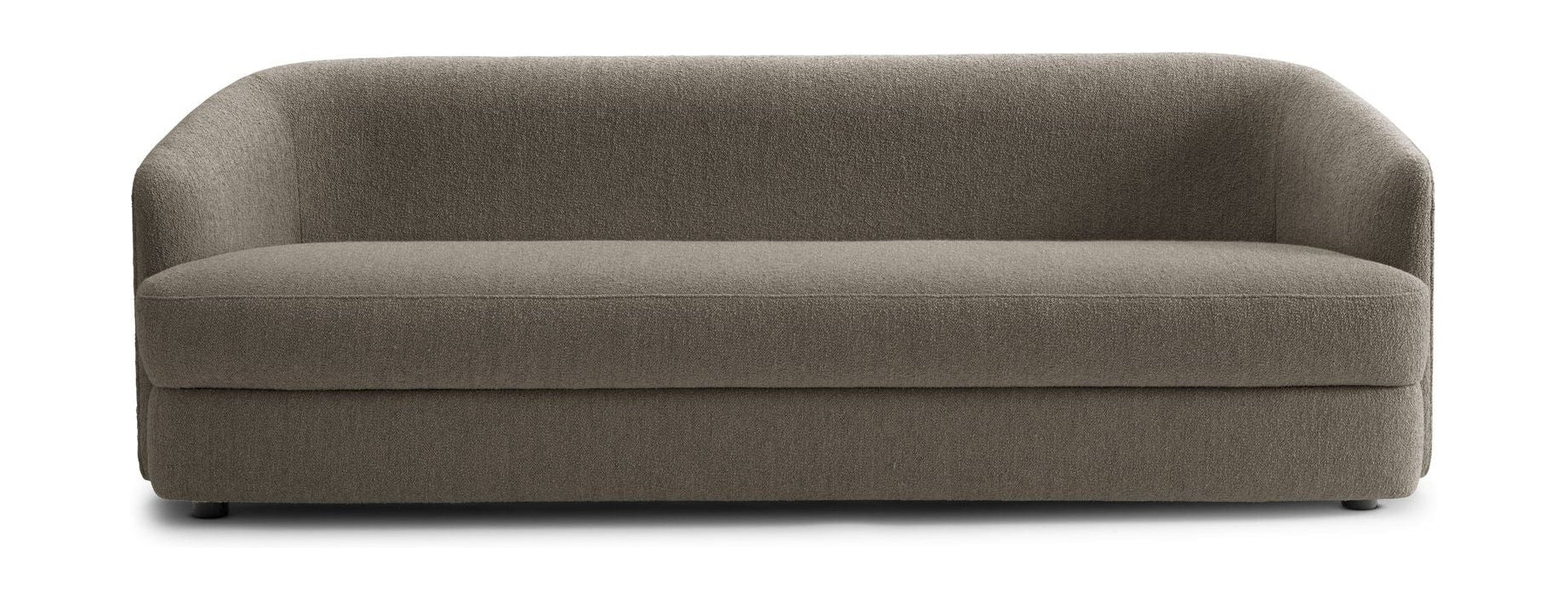 New Works Covent Sofa 3 Seater, Dark Taupe
