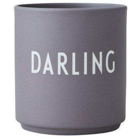 Design Letter's Favorite Mug Dusty Purple, Darling