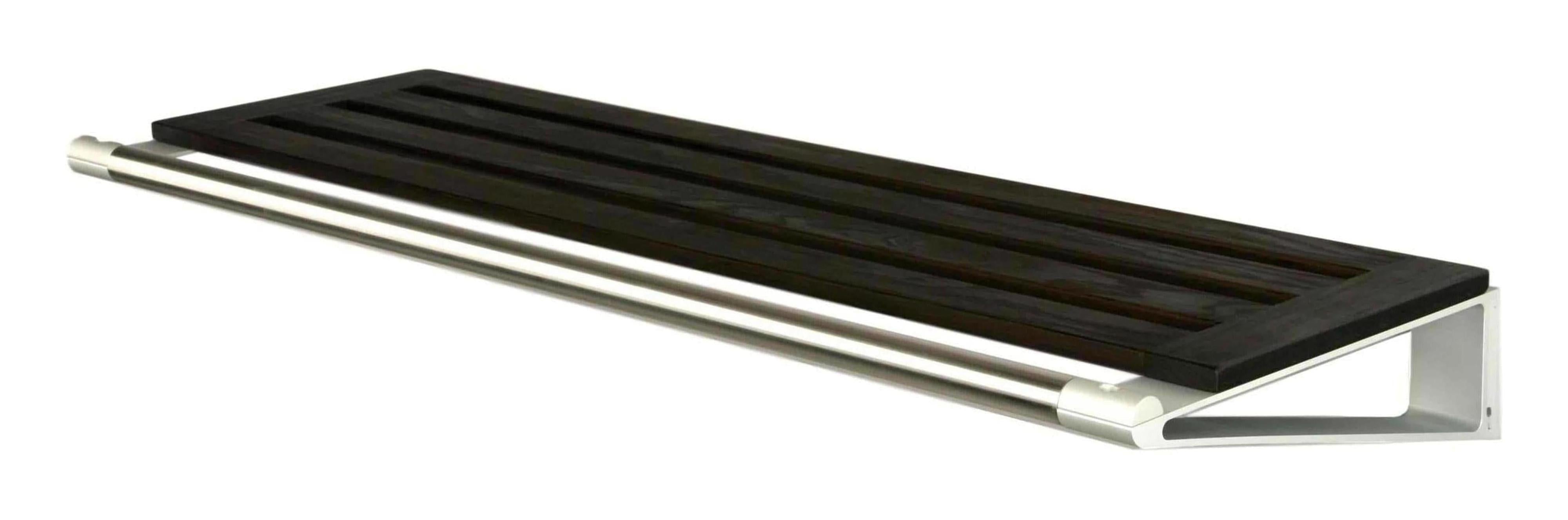 Loca Knax Hat Regal 60 cm, Eiche Tabac/Aluminium