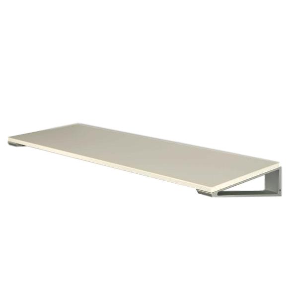 Loca Knax sko rack 40 cm, hvid/aluminium