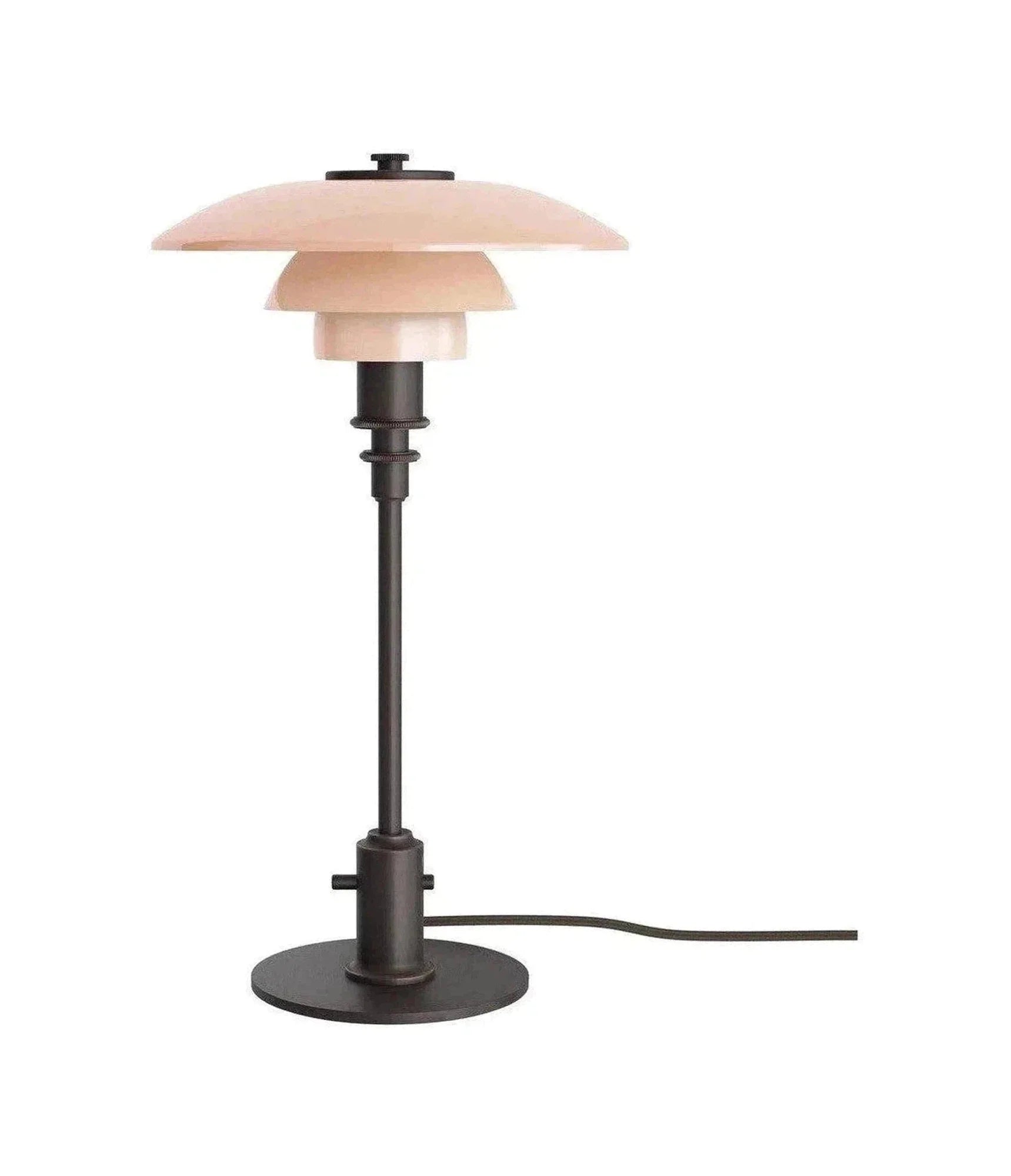 Louis Poulsen Ph 2/1 Table Lamp, Dusty Terracotta