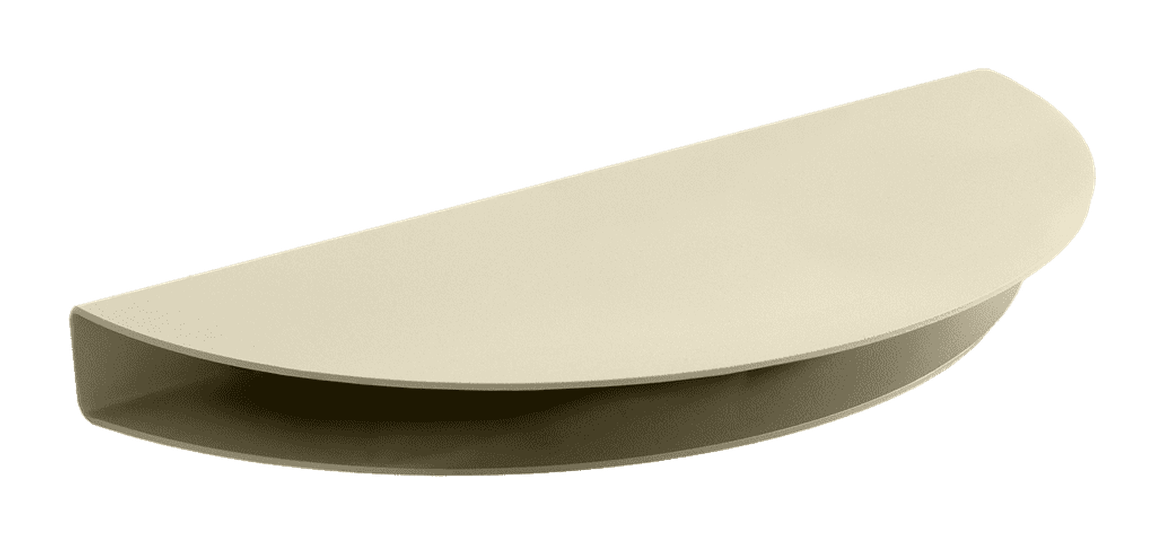 Moebe Half Moon Regal 20x40 cm, Sand