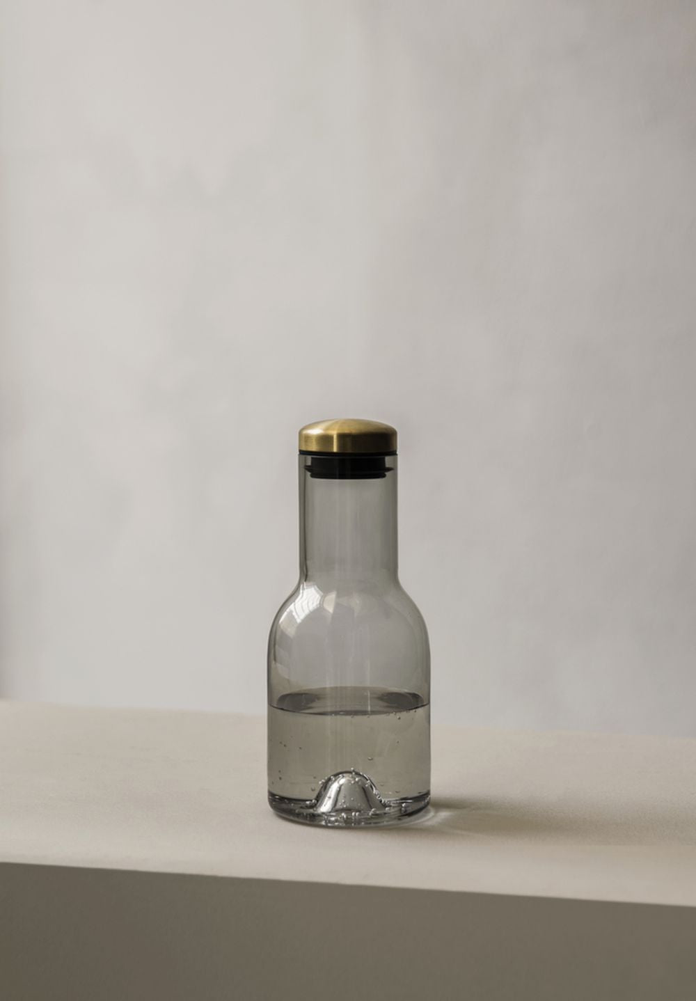 Audo Copenhagen Wine & Water Water Glass Brass, Smoke