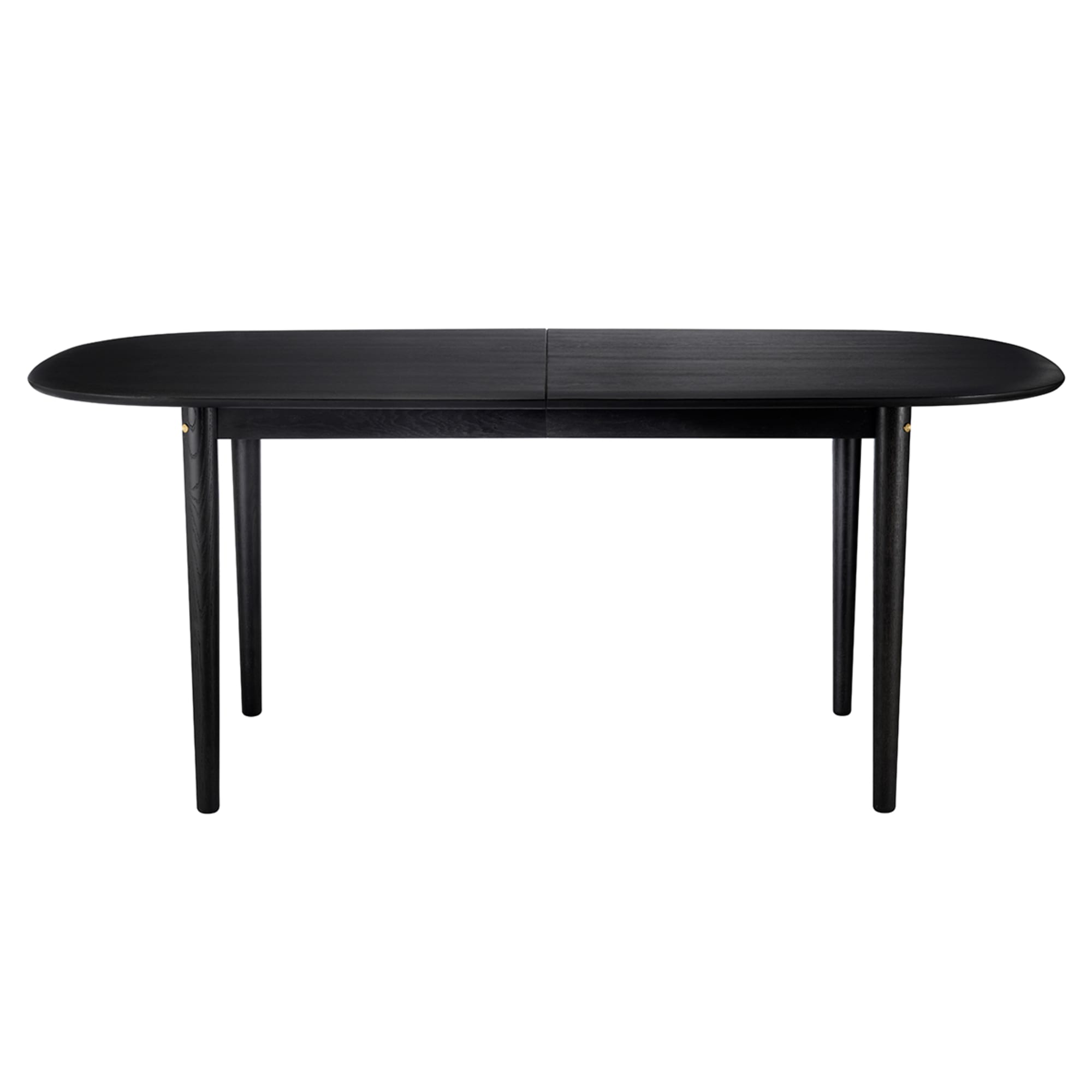 Fdb Møbler C63 E Table à manger avec fonction extractible, Chêne noir