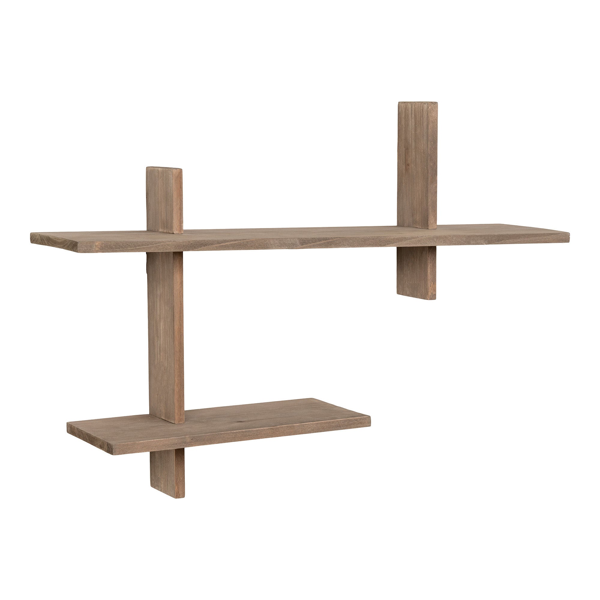 House Nordic Ovada Shelf, Pinewood, 60x15x36 Cm