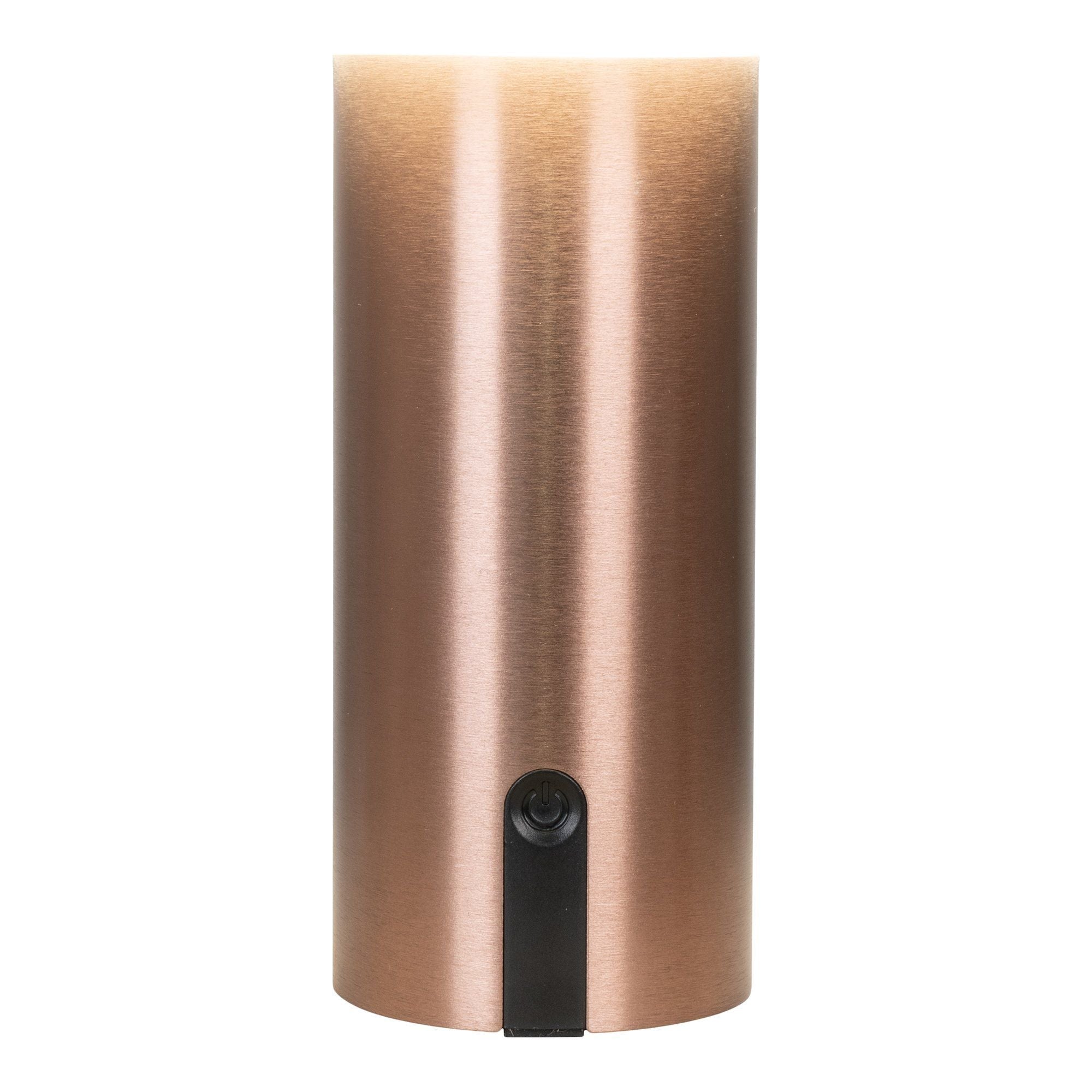 House Nordic Soham Led Lamp, White/Copper, Rechargeable