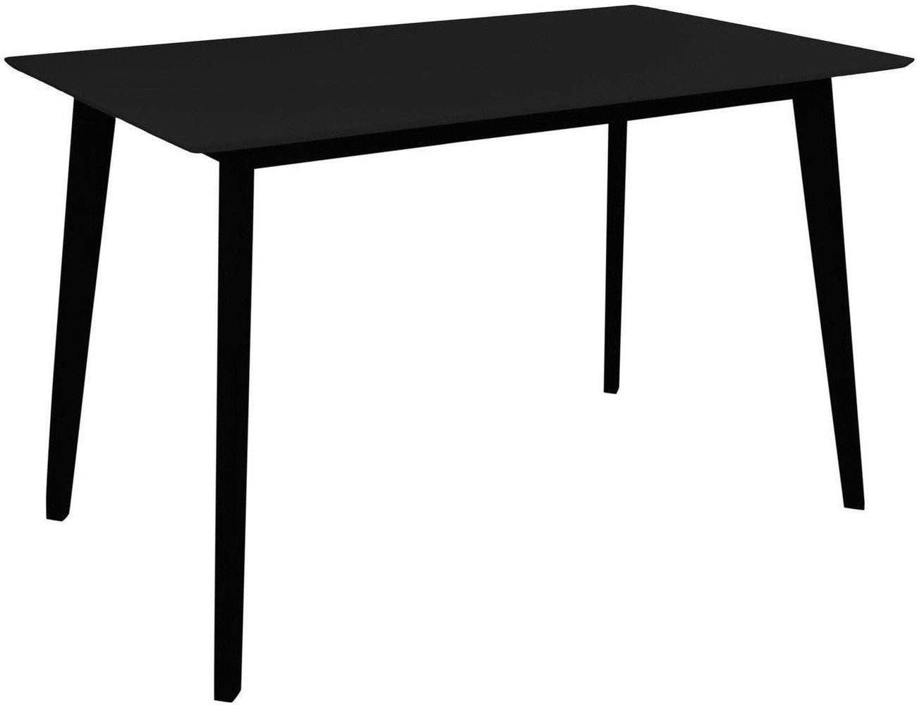 House Nordic Vojens Dining Table, Black 70x120x75 Cm