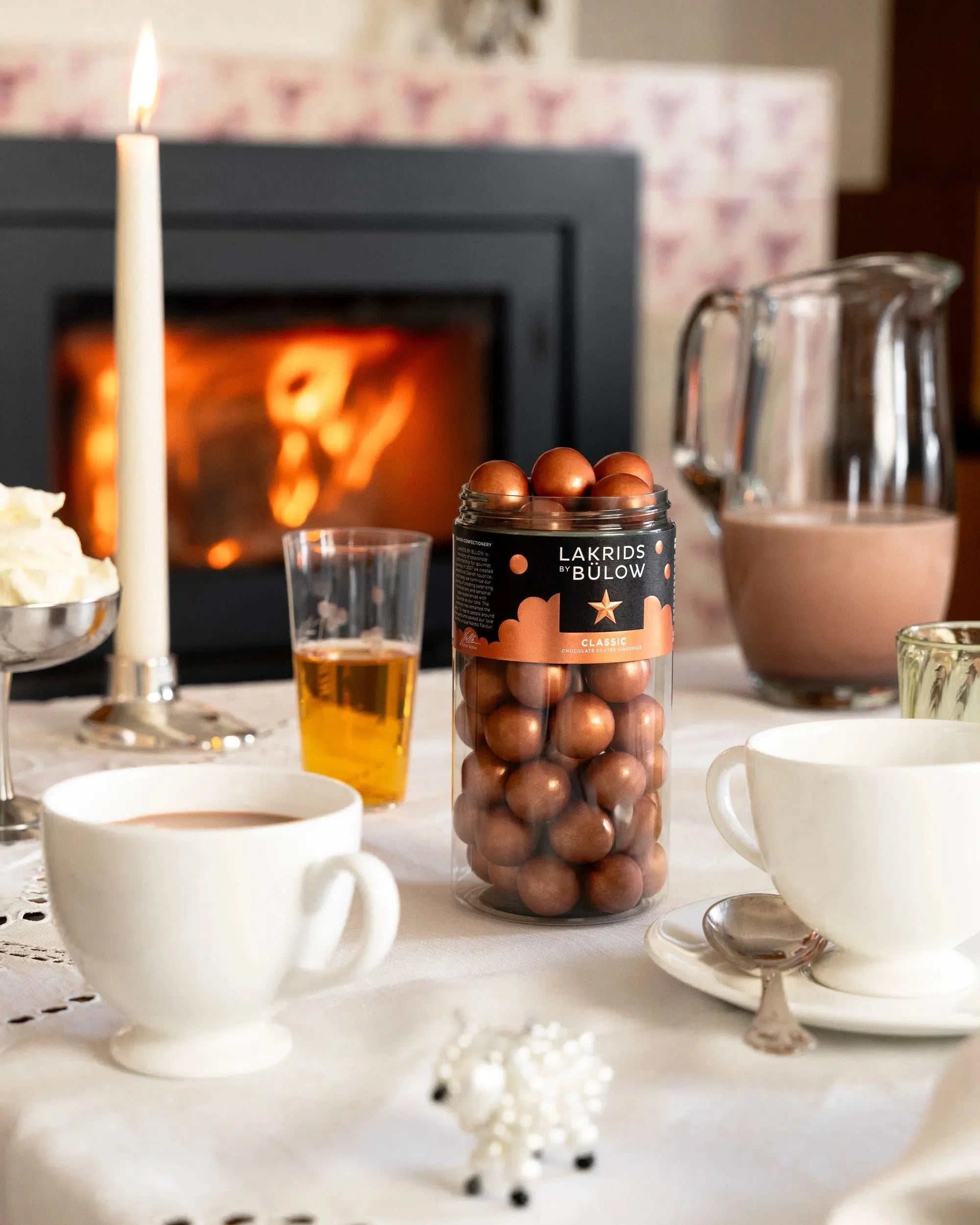Lakriden von Bülow Winter Black Box Classic Karamell/Doppelschokolade, 420g