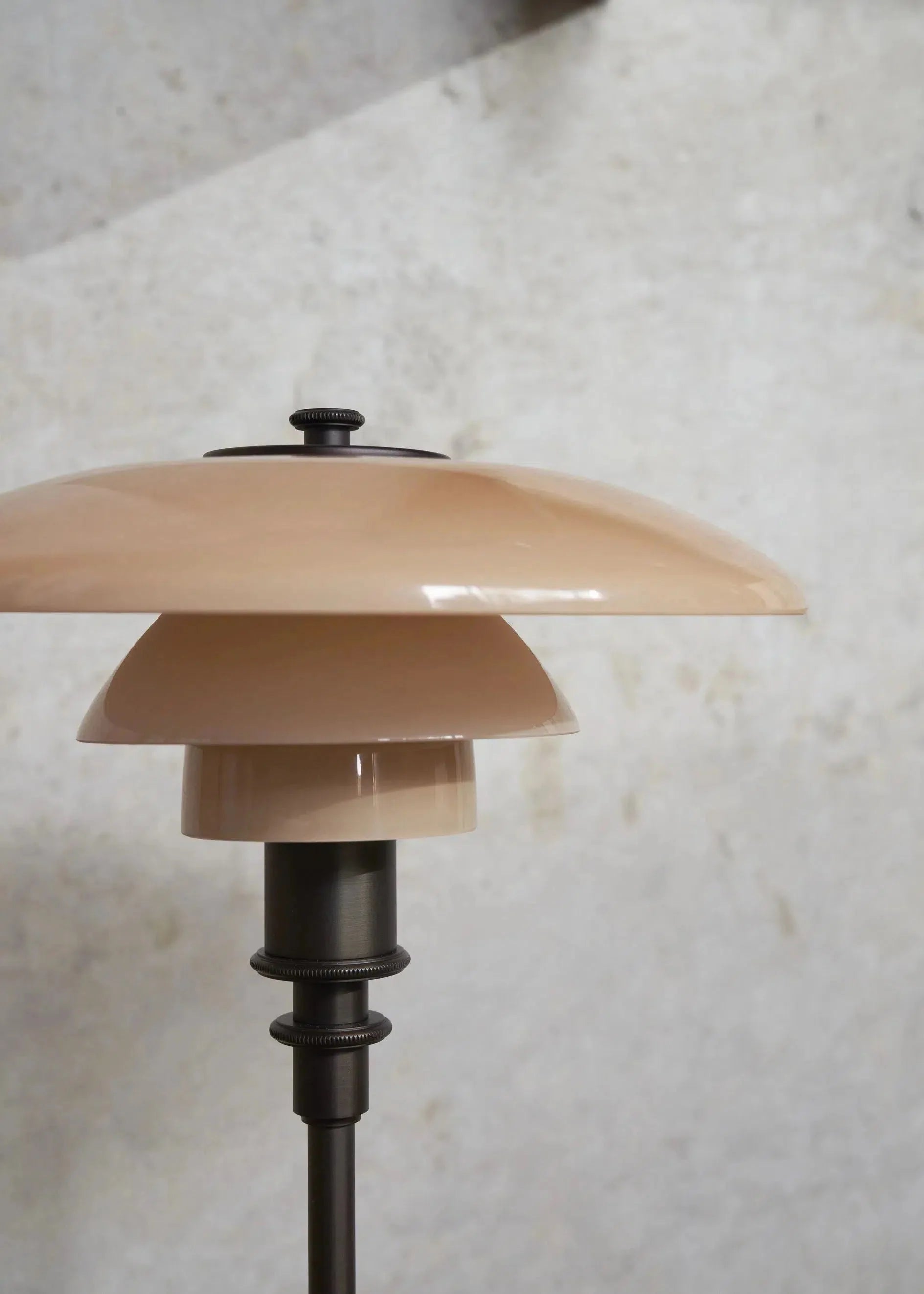 Louis Poulsen Ph 2/1 Table Lamp, Dusty Terracotta