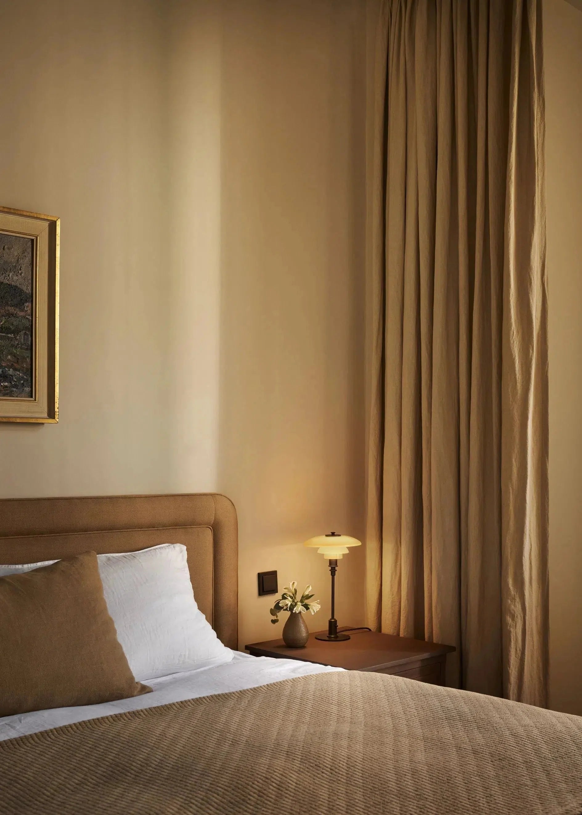Louis Poulsen Ph 2/1 Table Lamp, Dusty Terracotta
