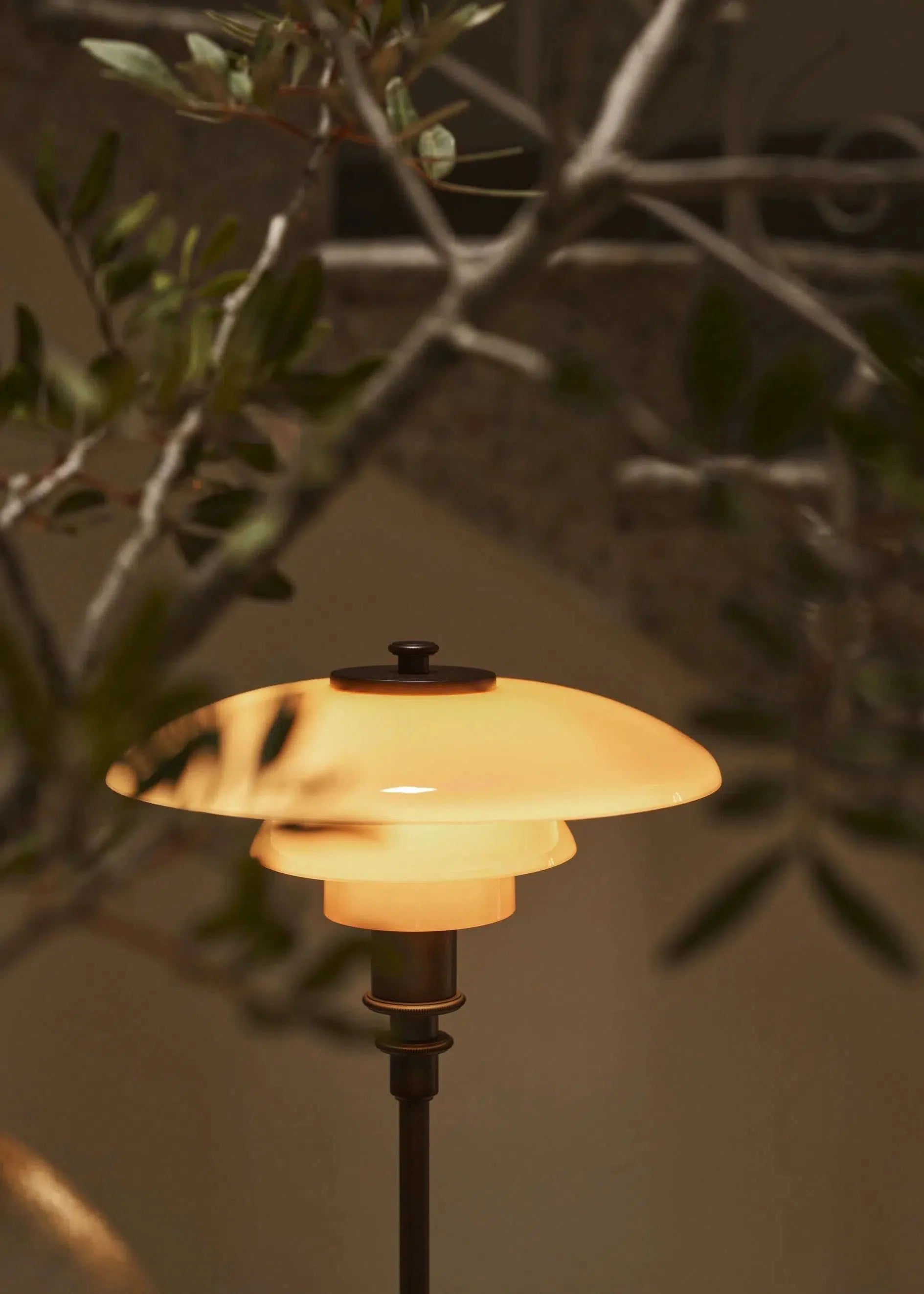 Louis Poulsen Ph 2/1 Table Lamp, Dusty Terracotta