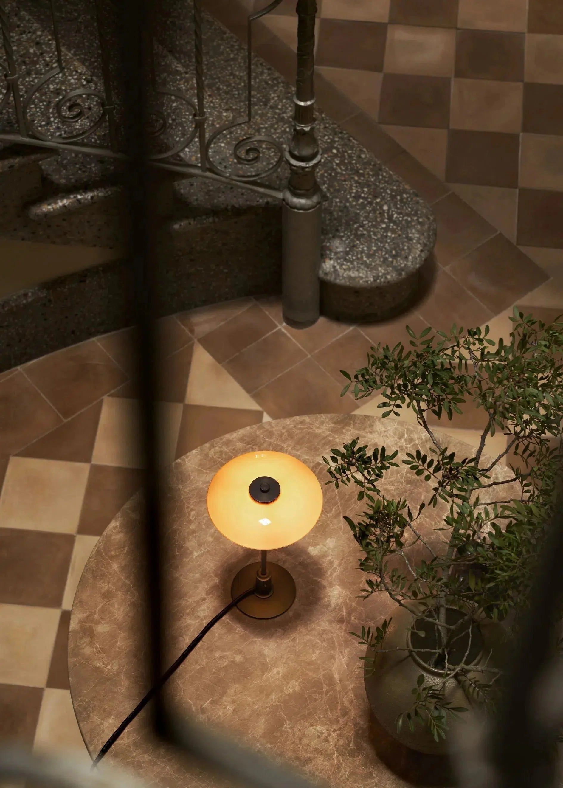Louis Poulsen Ph 2/1 Table Lamp, Dusty Terracotta