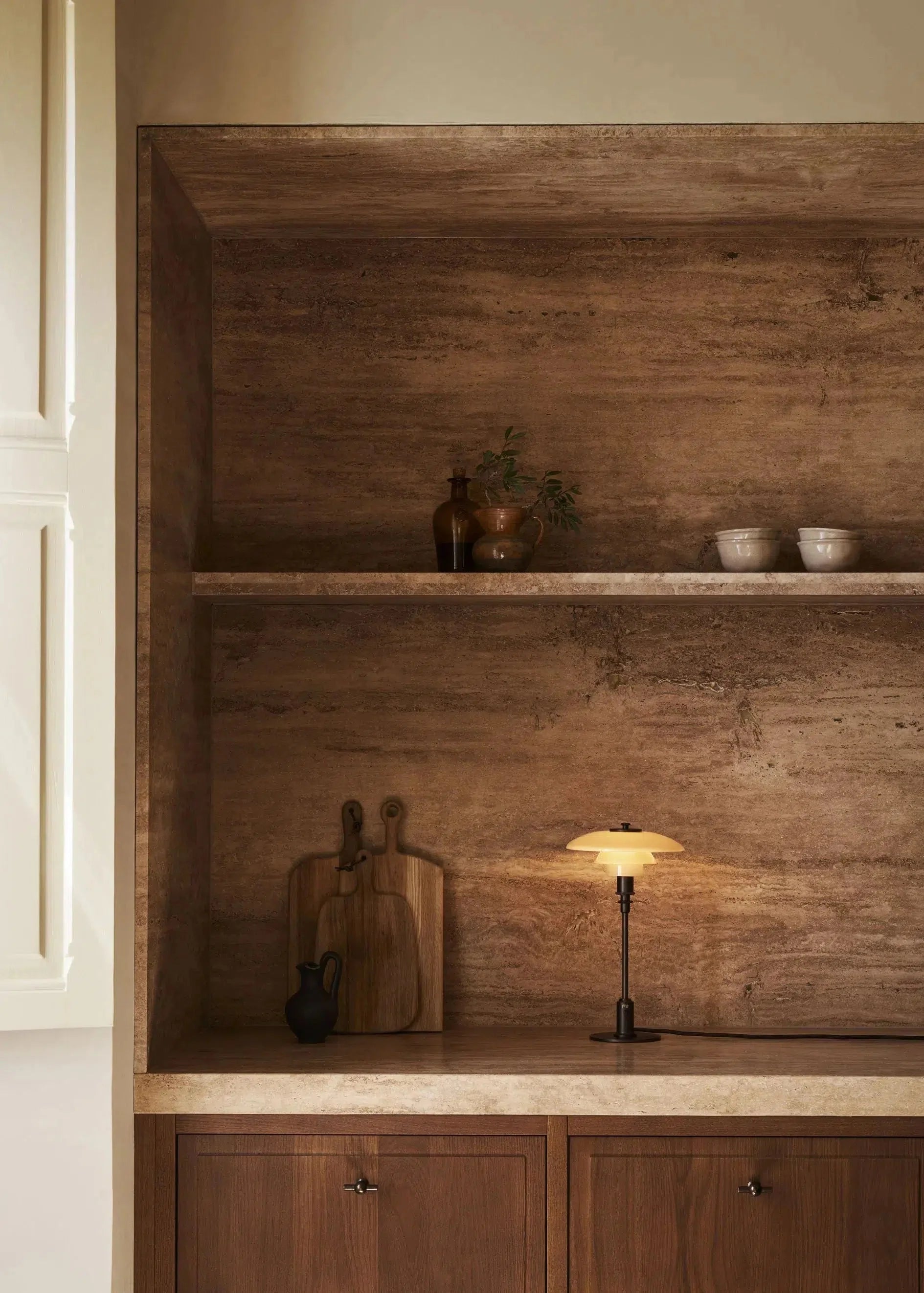 Louis Poulsen Ph 2/1 Table Lamp, Dusty Terracotta