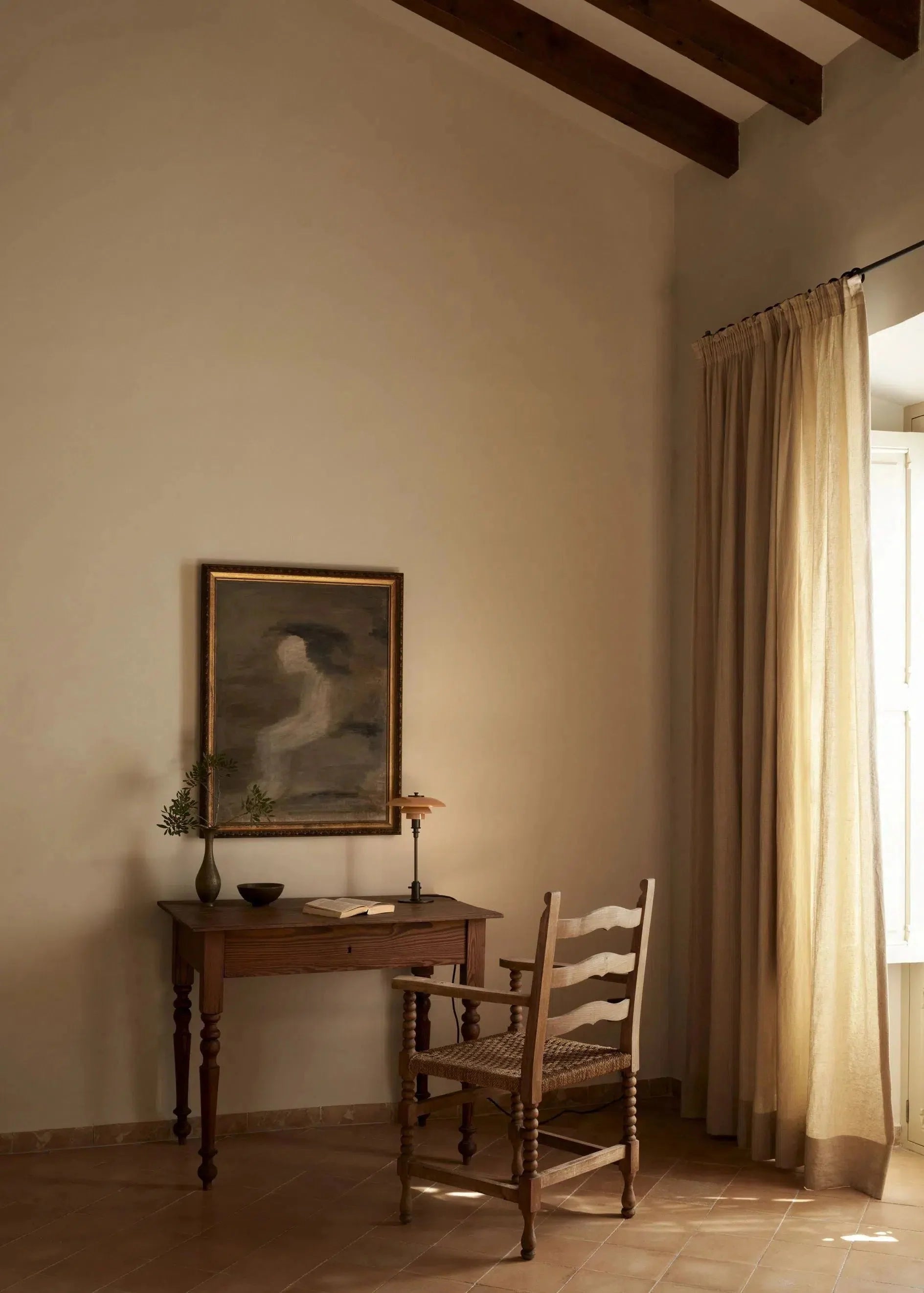Louis Poulsen Ph 2/1 Table Lamp, Dusty Terracotta