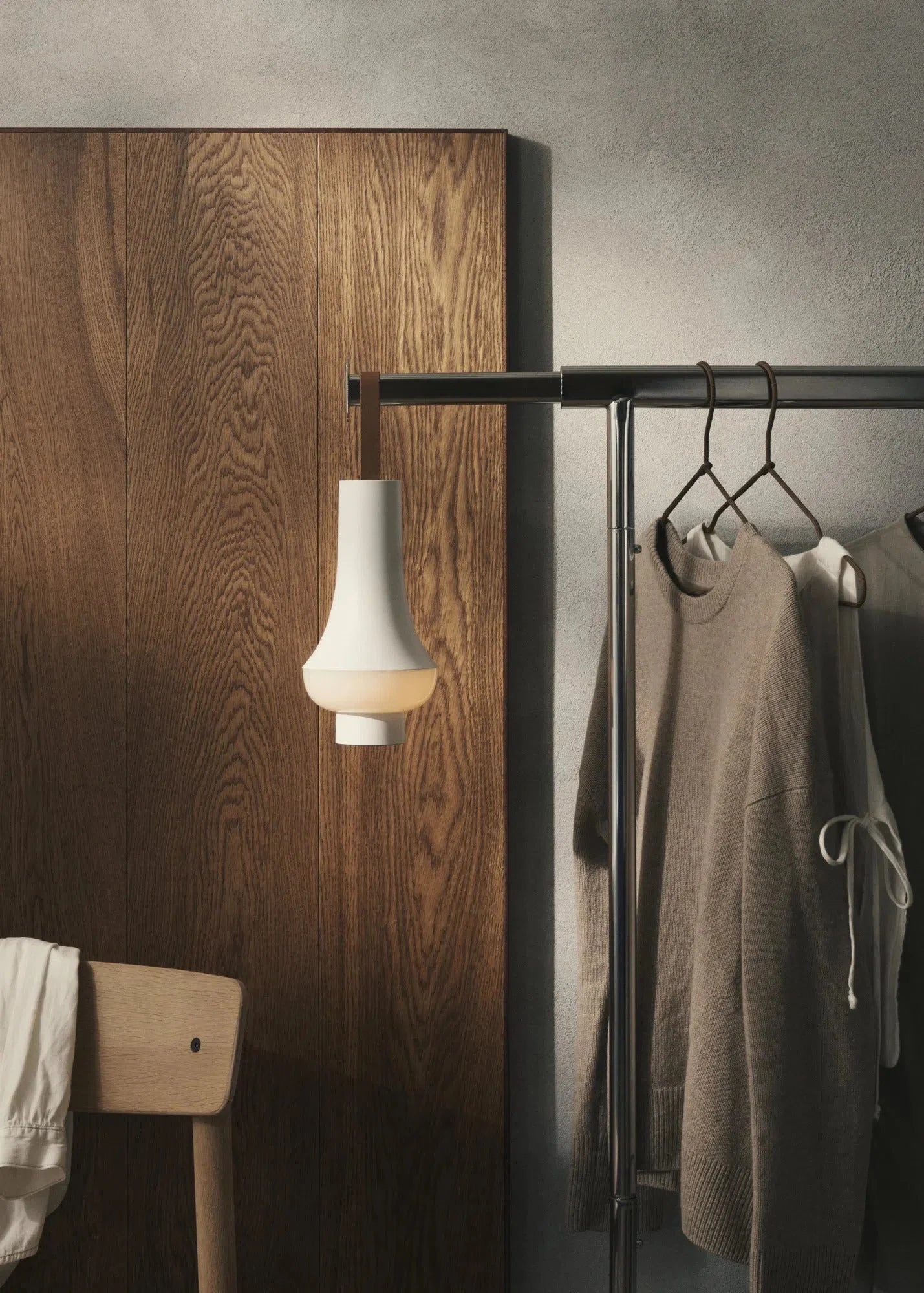 Louis Poulsen Tomoshi Portable Lampe, weiß