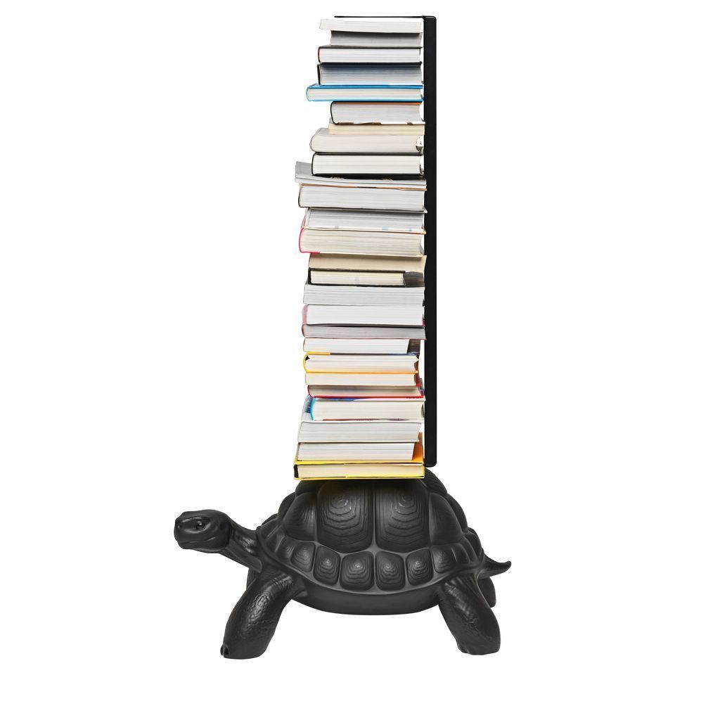 Qeeboo Turtle Carry Regal, schwarz