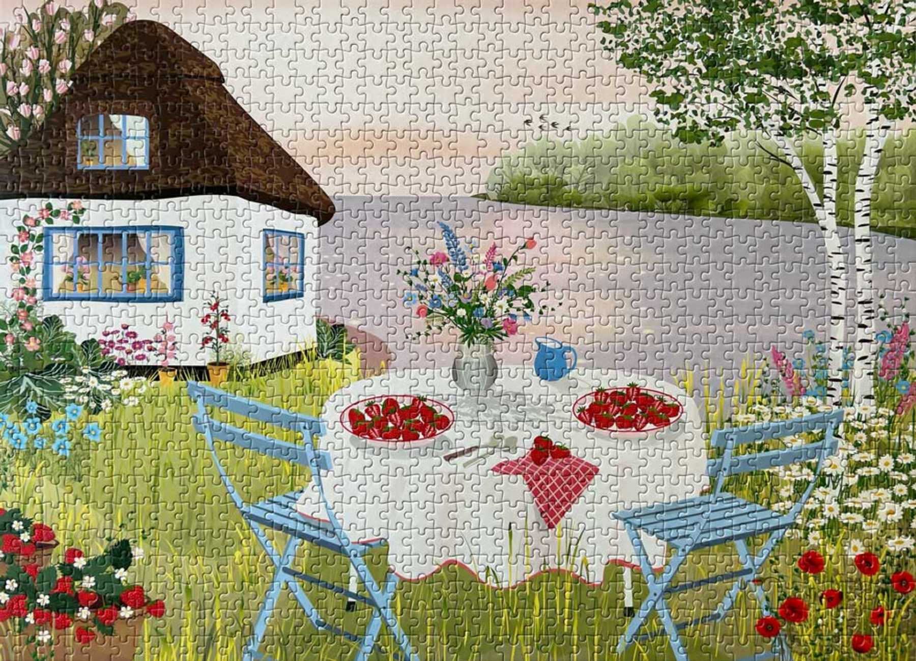 Vissevasse Sweet Strawberries Puzzle 1000 Pcs