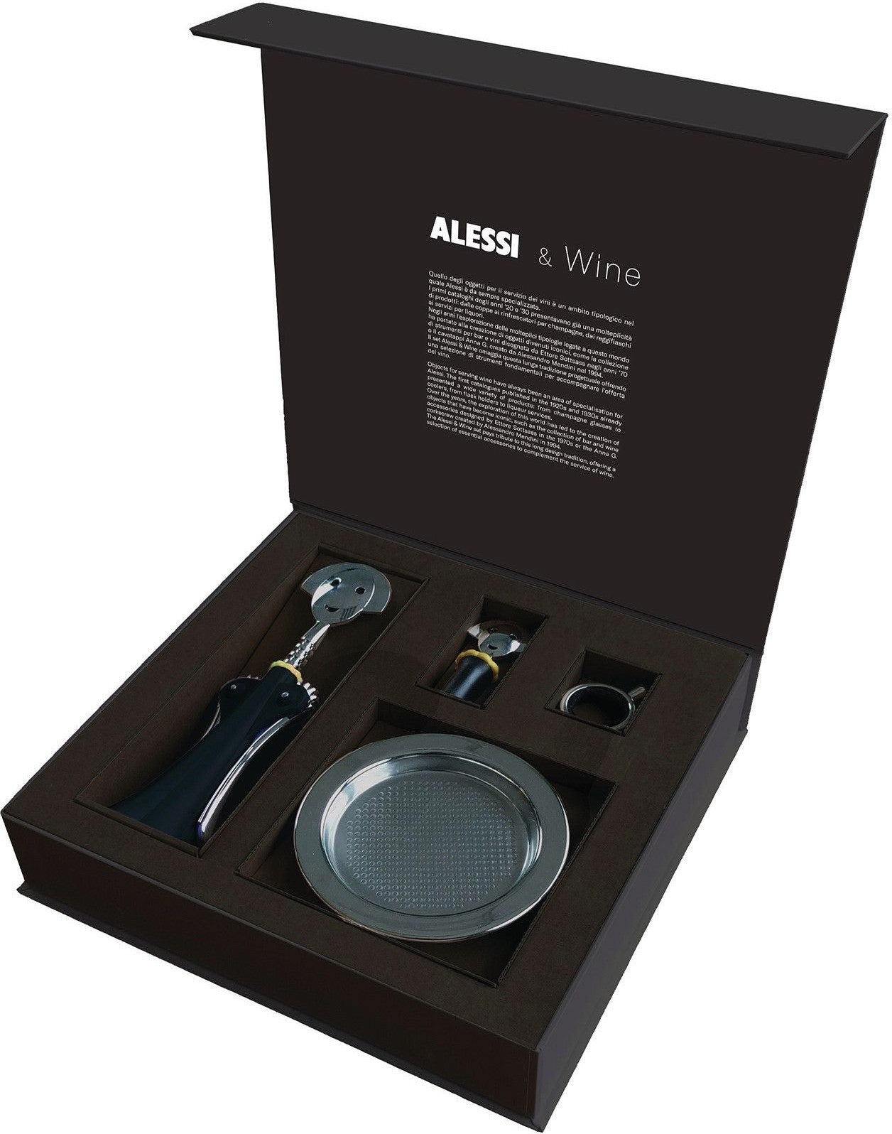 Alessi Alessi & Wine Anna G. Set Your Wine Is Served!