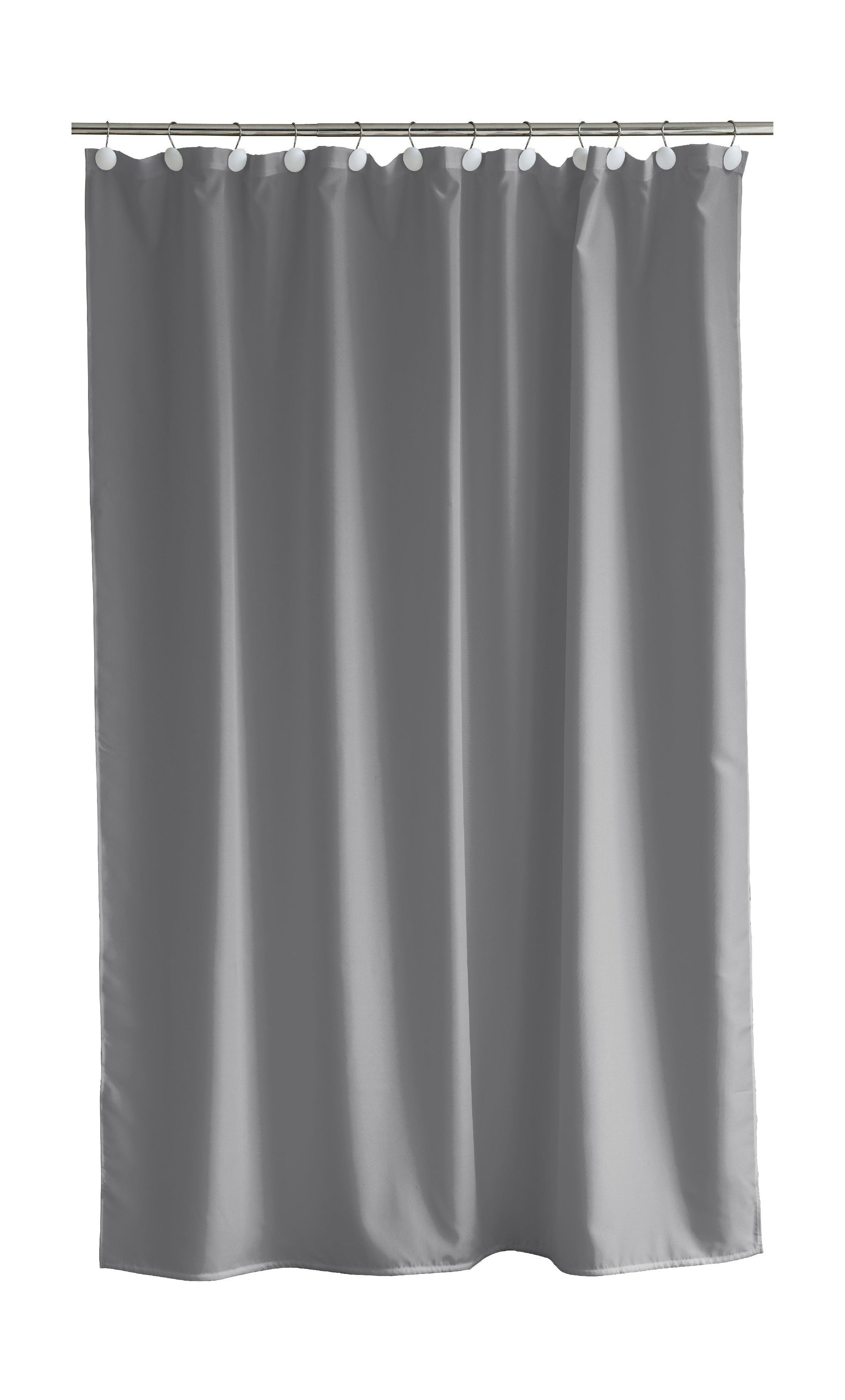 Södahl Comfort Shower Curtain 180 X 220 Cm, Grey