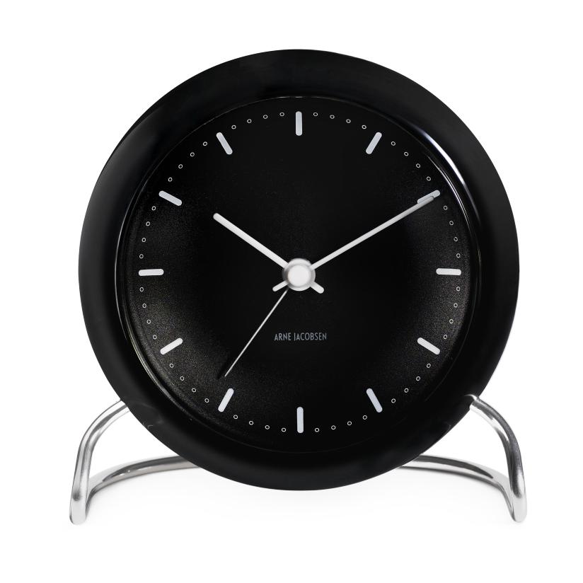 Arne Jacobsen City Hall Table Clock With Alarm