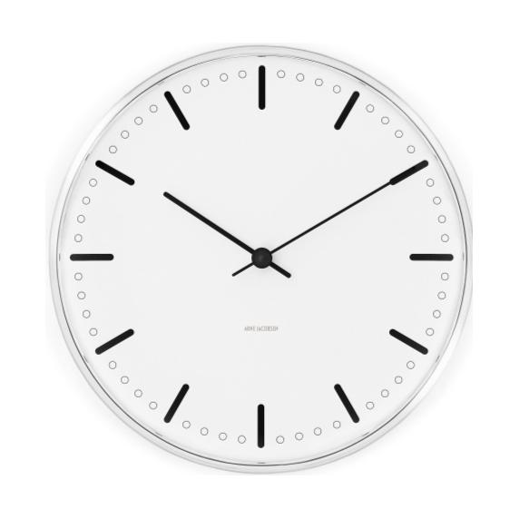 Arne Jacobsen City Hall Wall Clock, 29cm