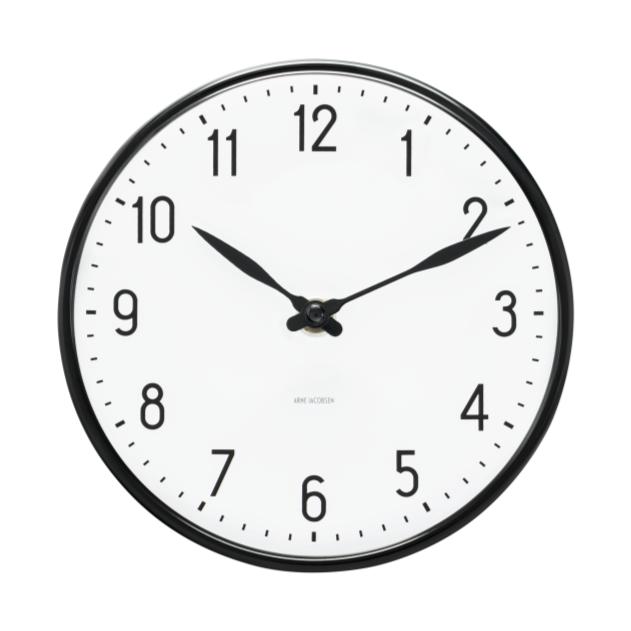 Arne Jacobsen Station Wall Clock, 16cm