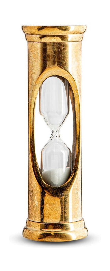 Authentic Models 3 Minutes Hourglass, Brass