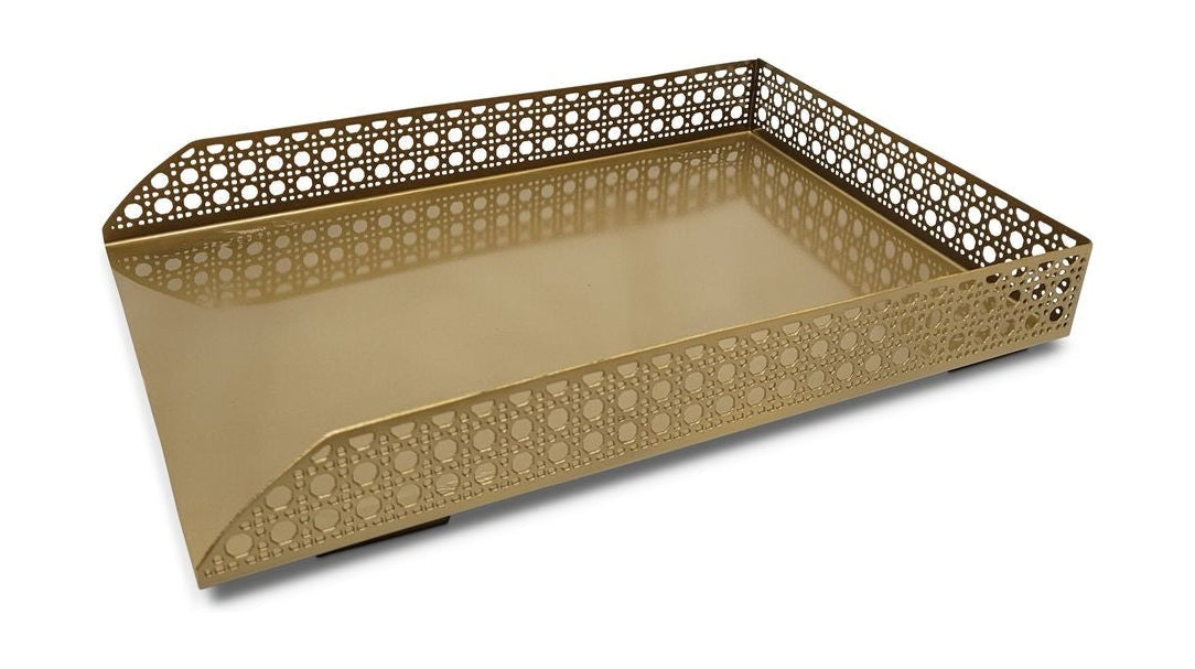 Authentic Models Art Deco Desk Storage Basket