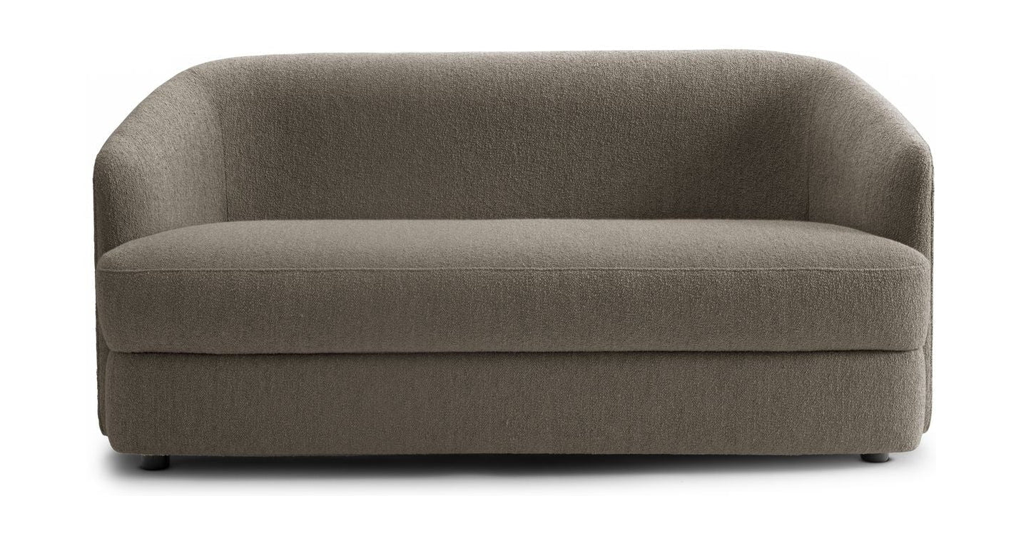 New Works Covent Sofa 2 Seater, Dark Taupe