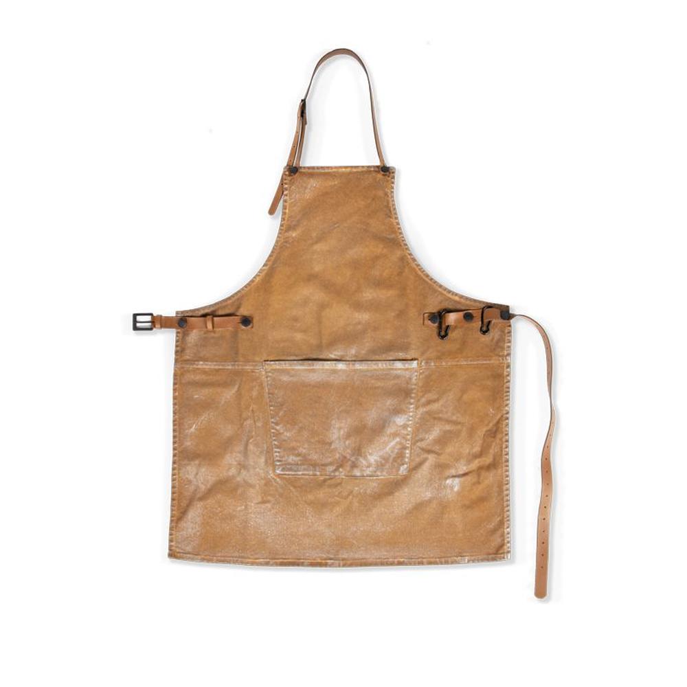 Dutchdeluxes Apron In Bbq Style, Gold Wash