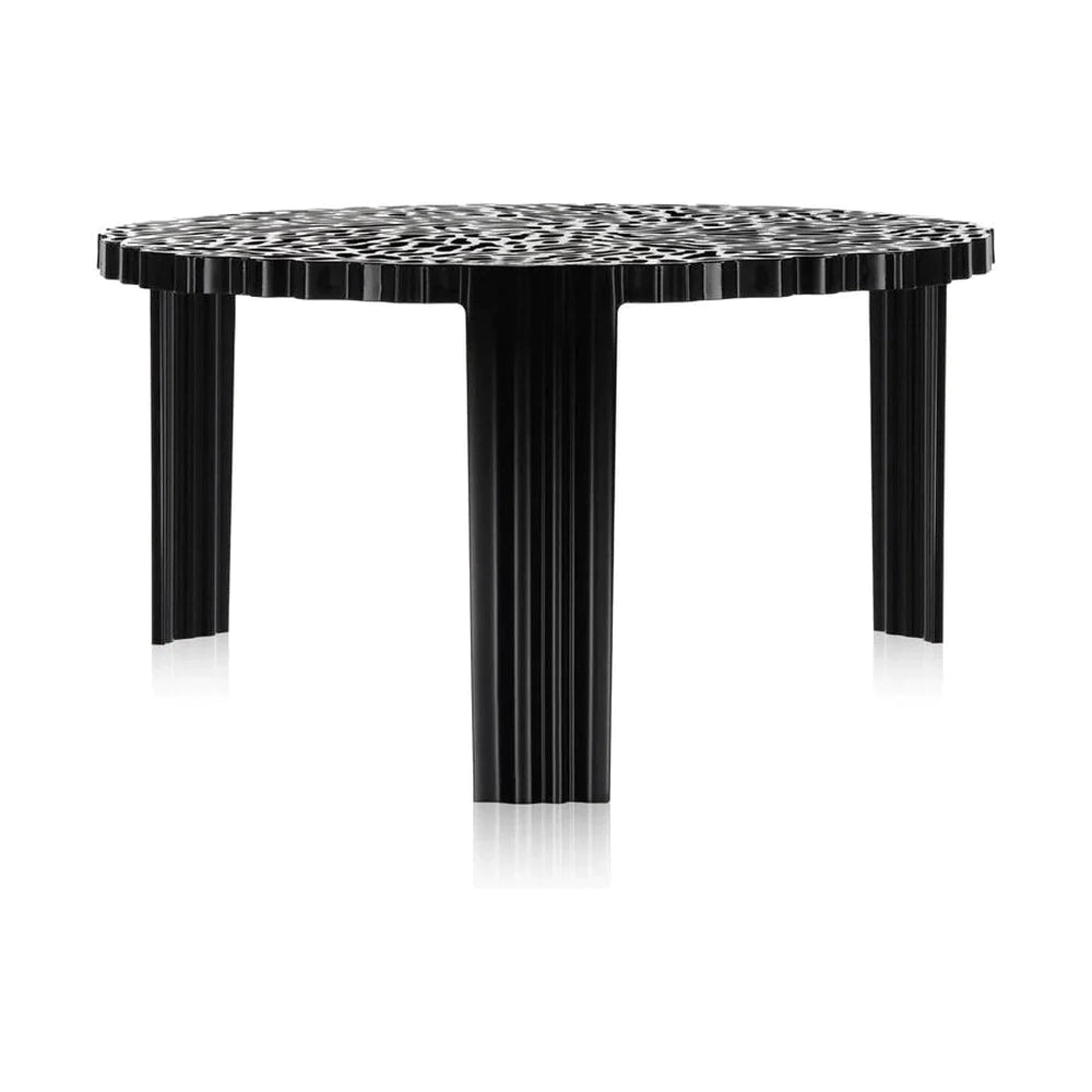 Kartell T Table Side Table 28 Cm, Black