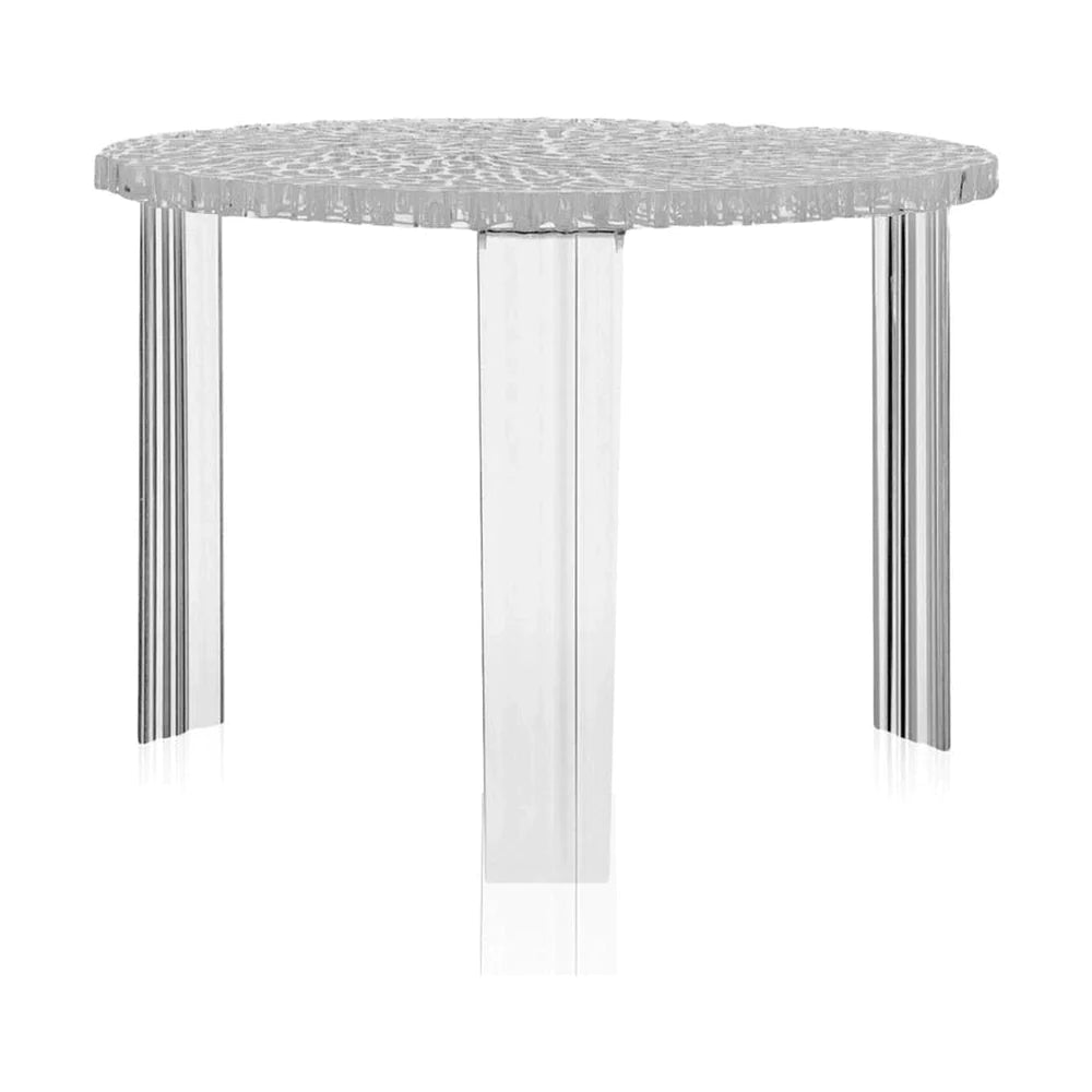 Kartell T Table Side Table 36 Cm, Crystal