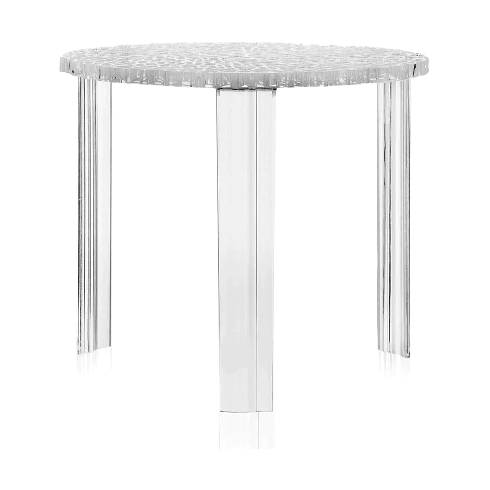 Kartell T Table Side Table 44 Cm, Crystal