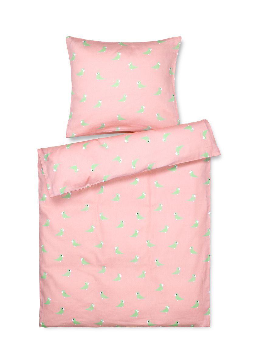 Kay Bojesen Bed Linen Songbird Baby 100x140 Cm, Pink