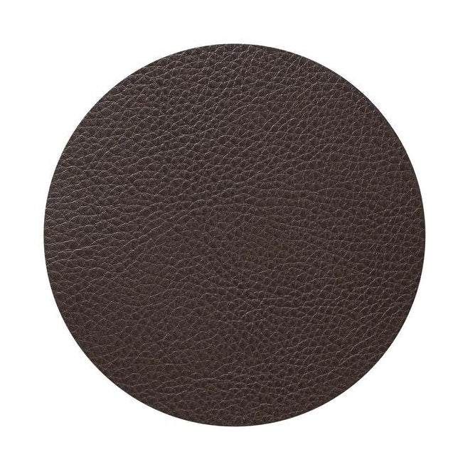 Lind Dna Circle Glass Coaster Serene Leather, Ha Sel