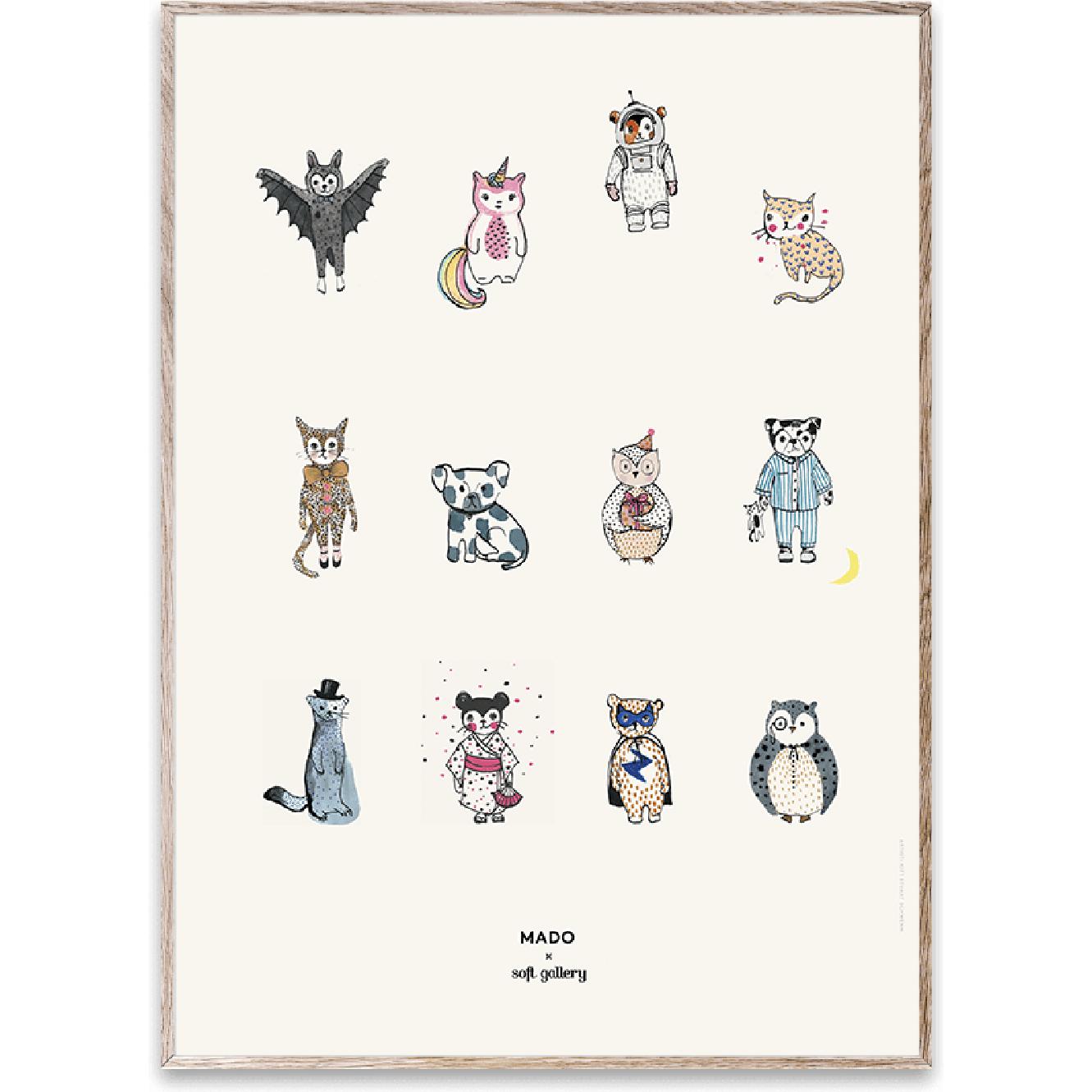 Paper Collective All Together Now Poster, 50x70 Cm