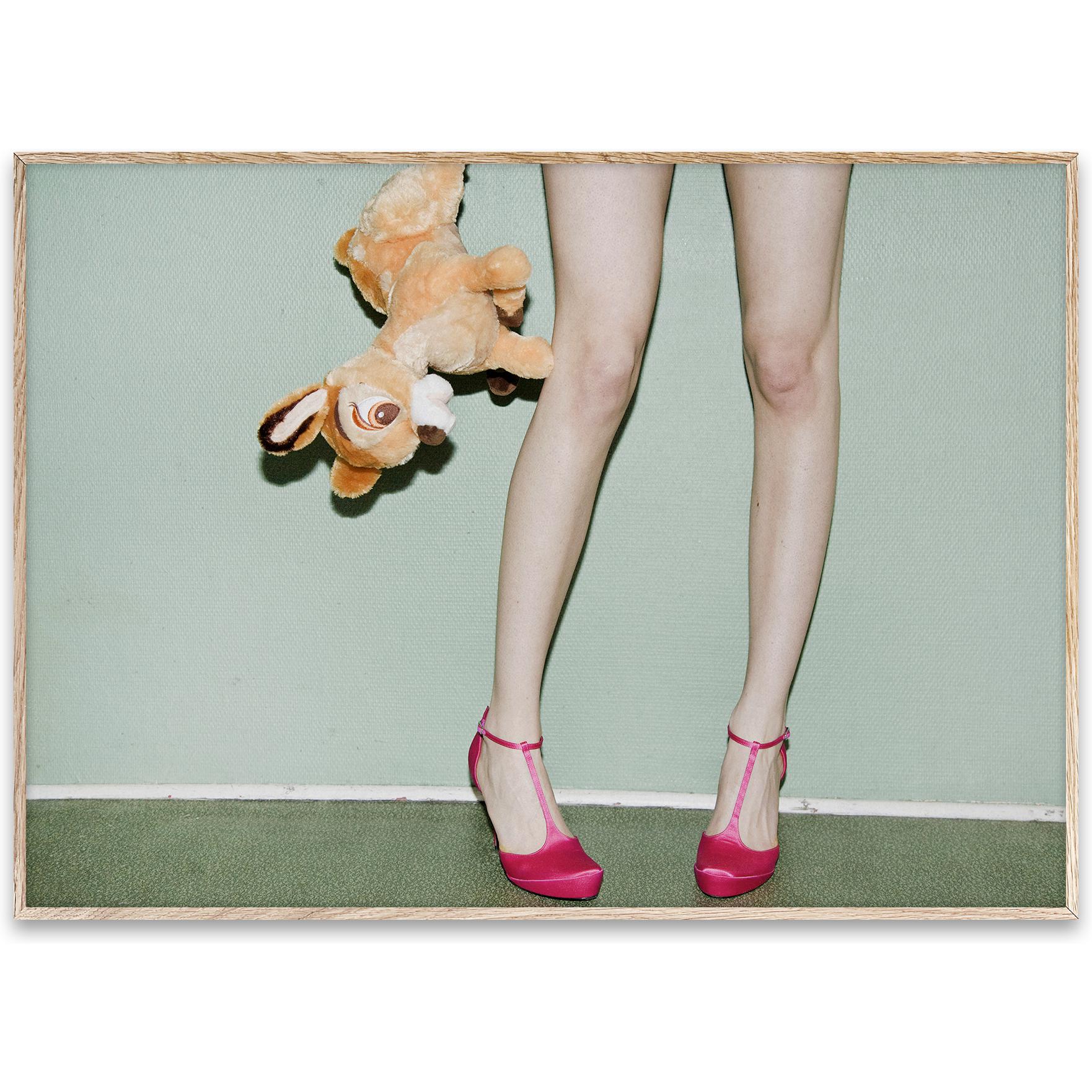 Paper Collective Bambi & Heels Poster, 70x50 Cm