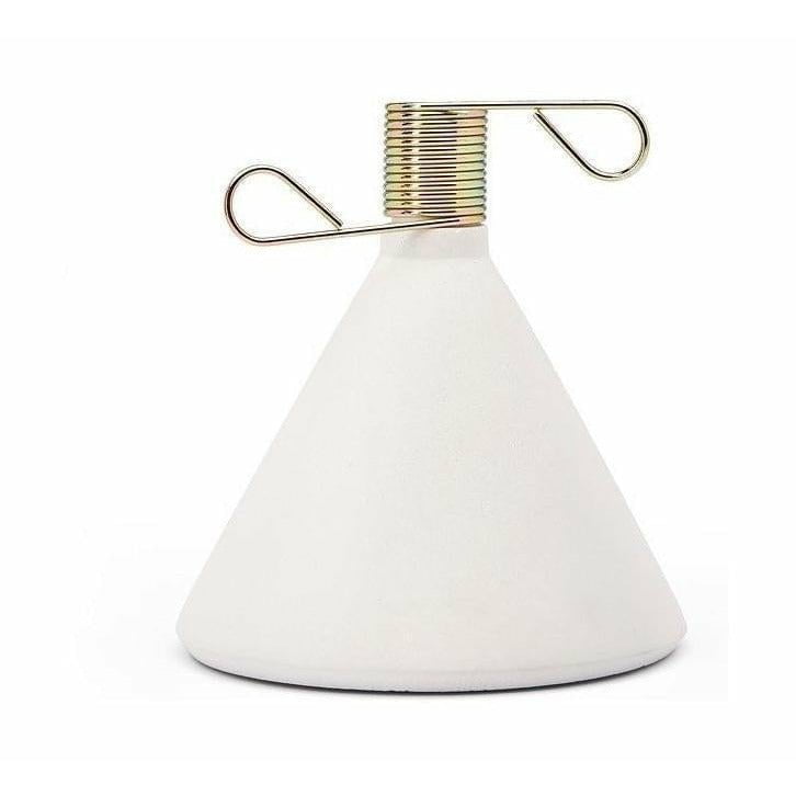 Puik Candle Holder Conic, White