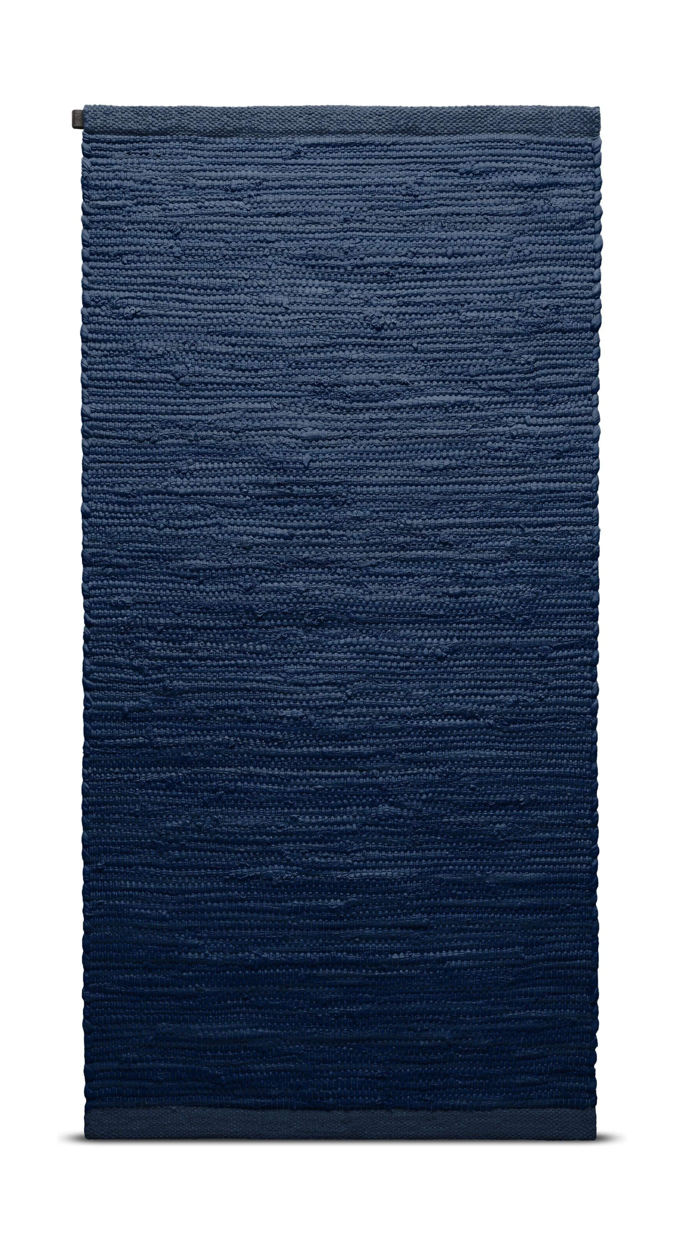 Rug Solid Cotton Rug 140 X 200 Cm, Blueberry