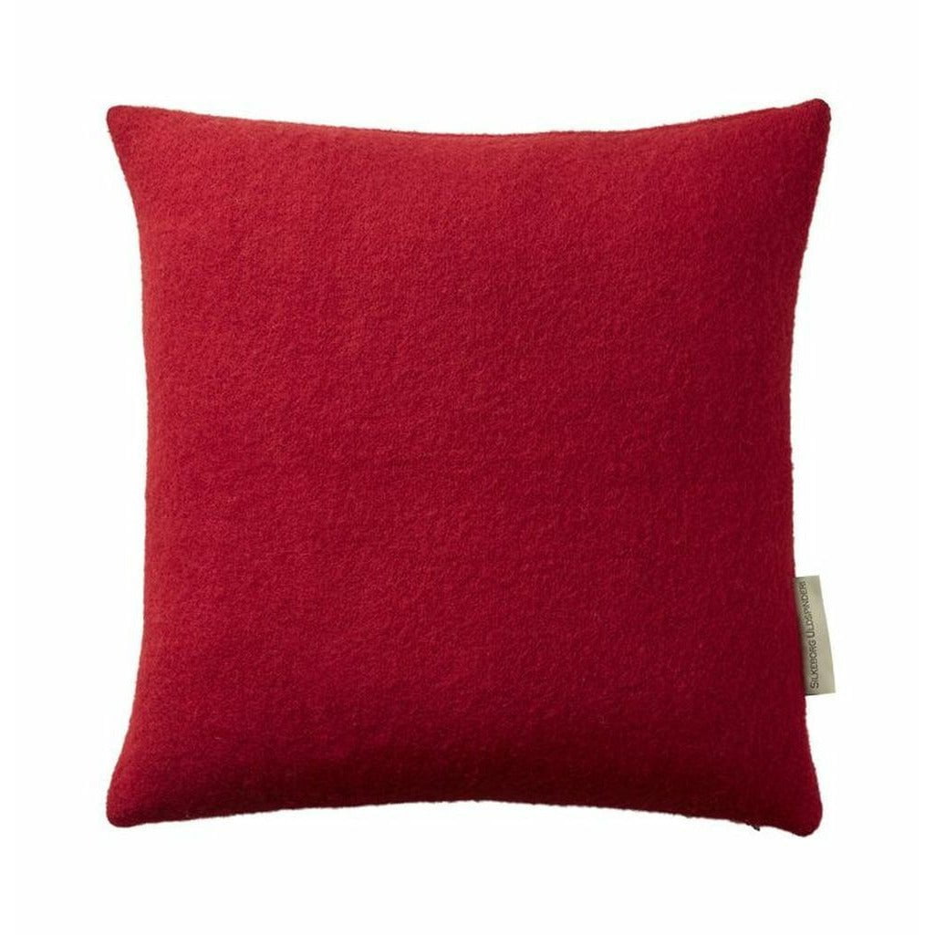 Silkeborg Uldspinderi Athens Cushion 40 X40 Cm, True Red