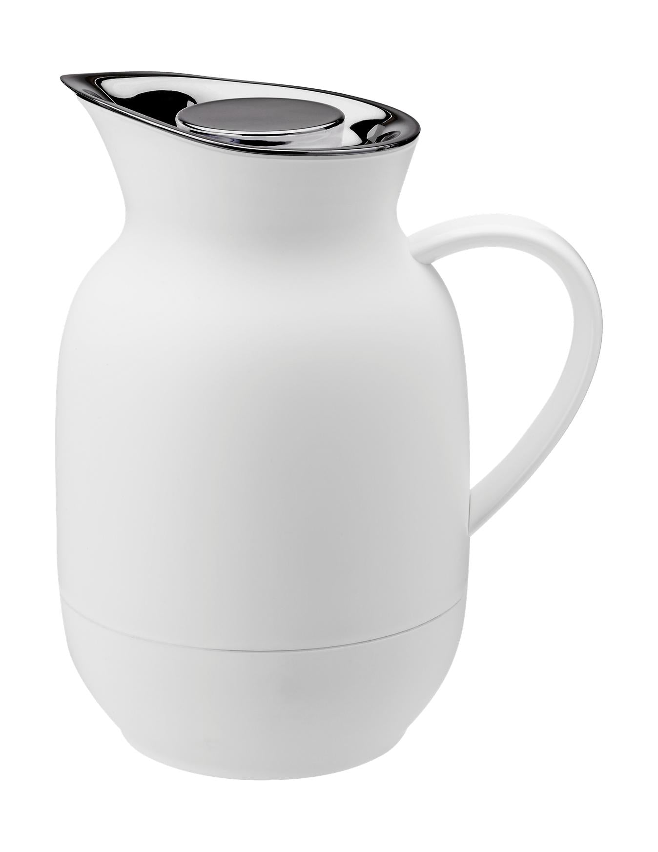 Stelton Amphora Vacuum Pot Coffee 1 L, Soft White