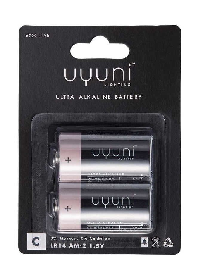 Uyuni Lighting C Alkaline Batteries 2 Pcs.