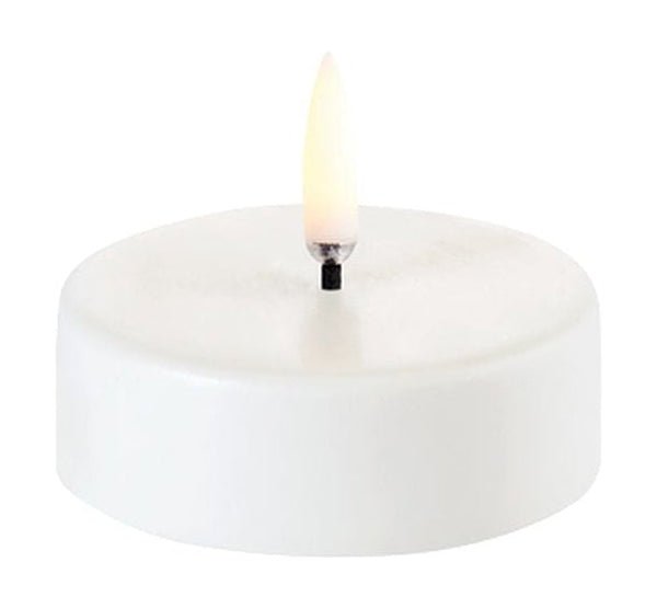 Uyuni Lighting Led Maxi Tealight 3 D Flame, Nordic White