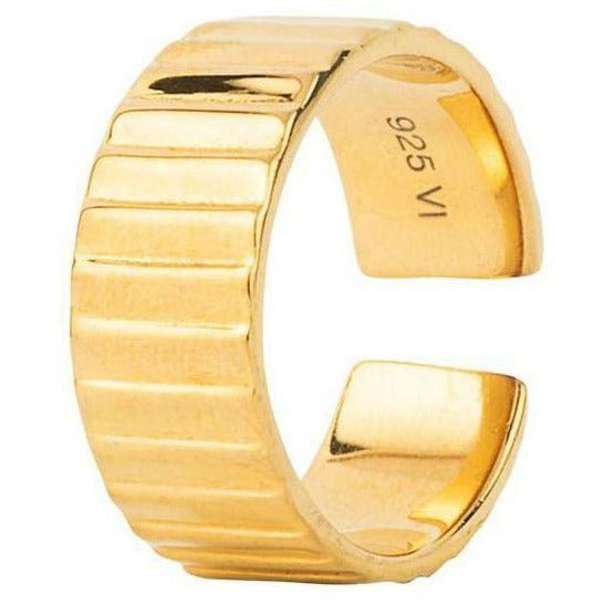 Vincent Eternal Stair Ring Gold Plated