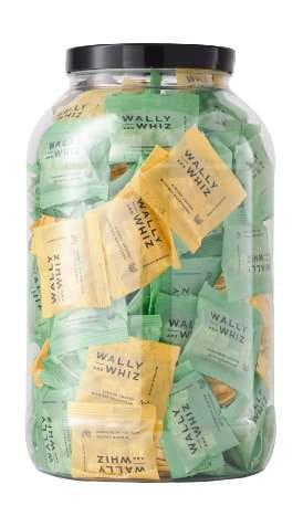 Wally And Whiz Easter Wine Gum Vessel With 125 Bags Of 11 G, Kiwano With Sea Buckthorn/Guanabana With Gooseberry