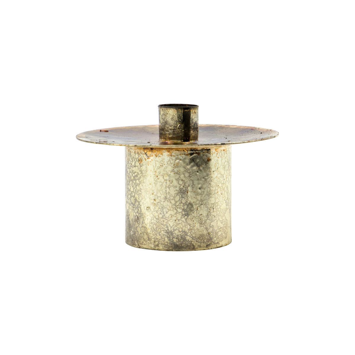 Huis Doctor Candle Holder, HDSIMB, Antique Metallic